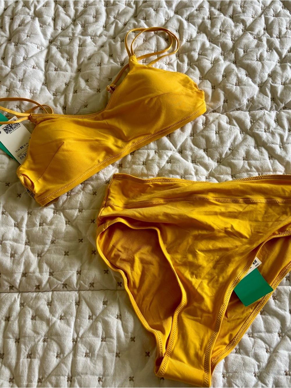 H&M Yellow Bikini Set